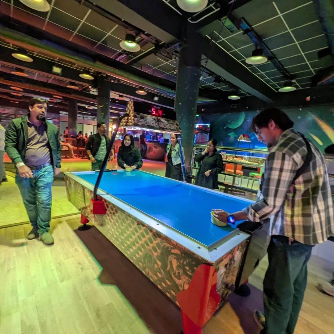Air hockey